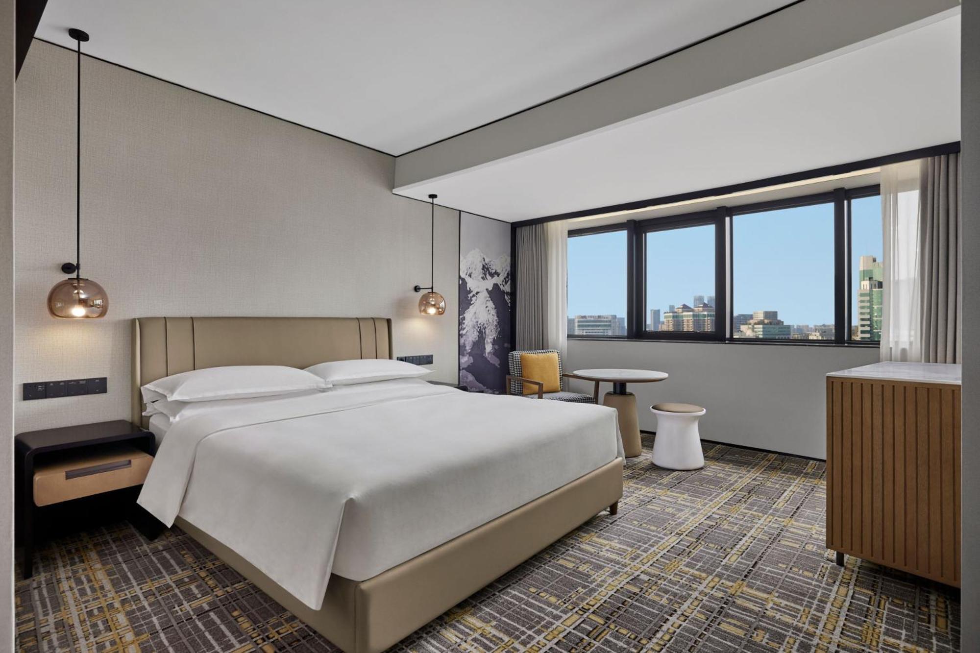 Sheraton Chengdu Lido Hotel מראה חיצוני תמונה