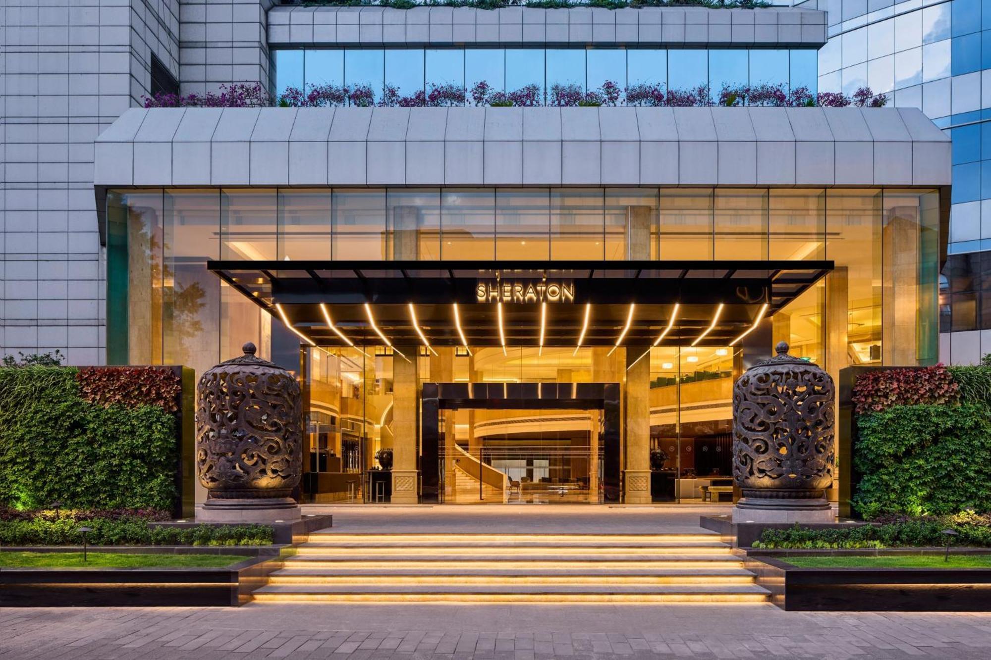 Sheraton Chengdu Lido Hotel מראה חיצוני תמונה