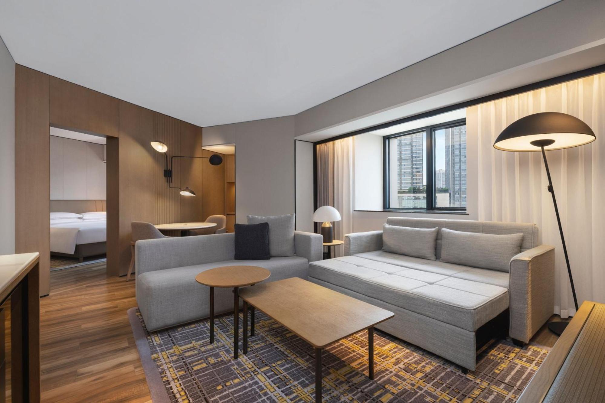 Sheraton Chengdu Lido Hotel מראה חיצוני תמונה