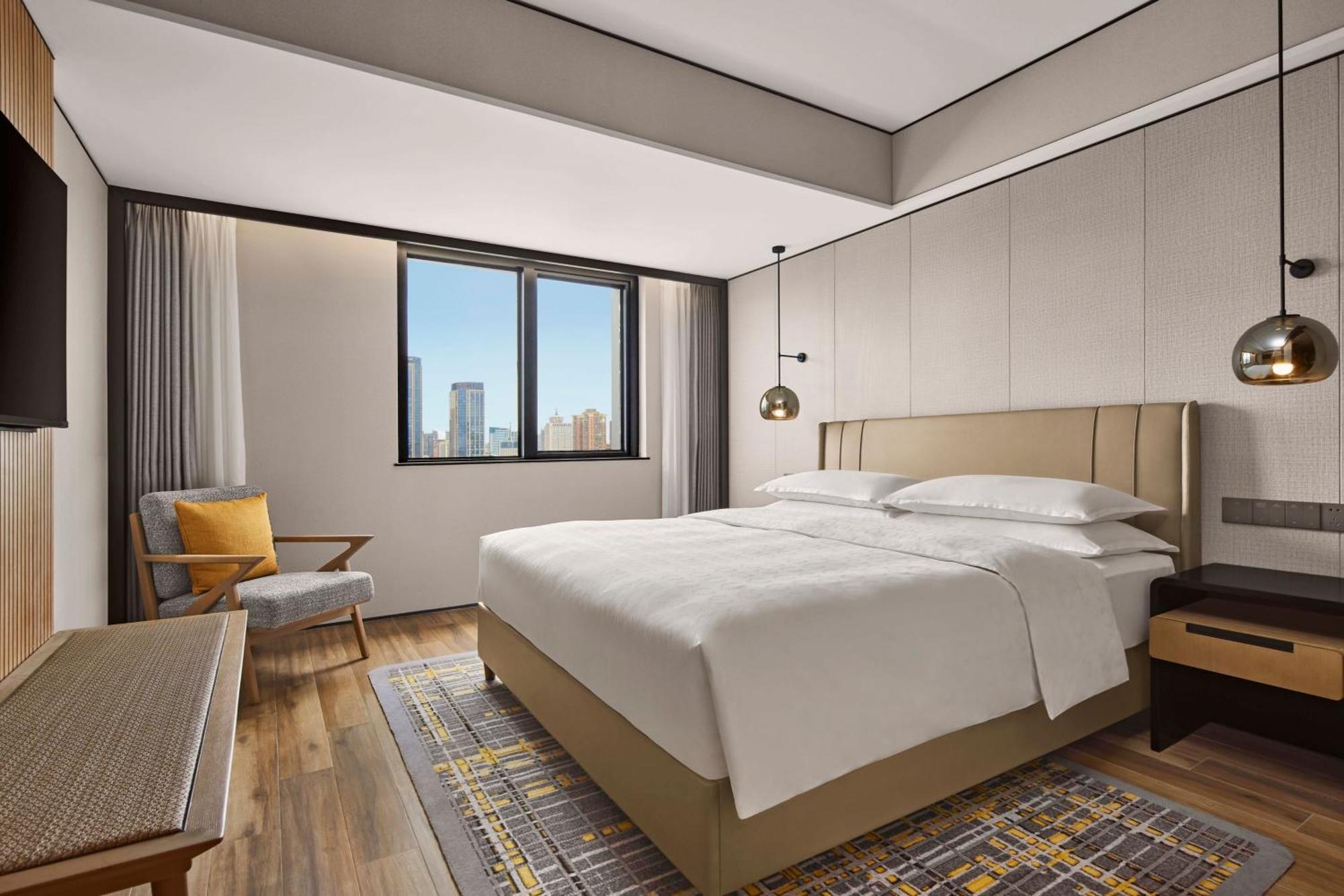 Sheraton Chengdu Lido Hotel מראה חיצוני תמונה